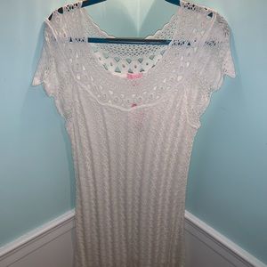 White Knit Lilly Pulitzer Dress